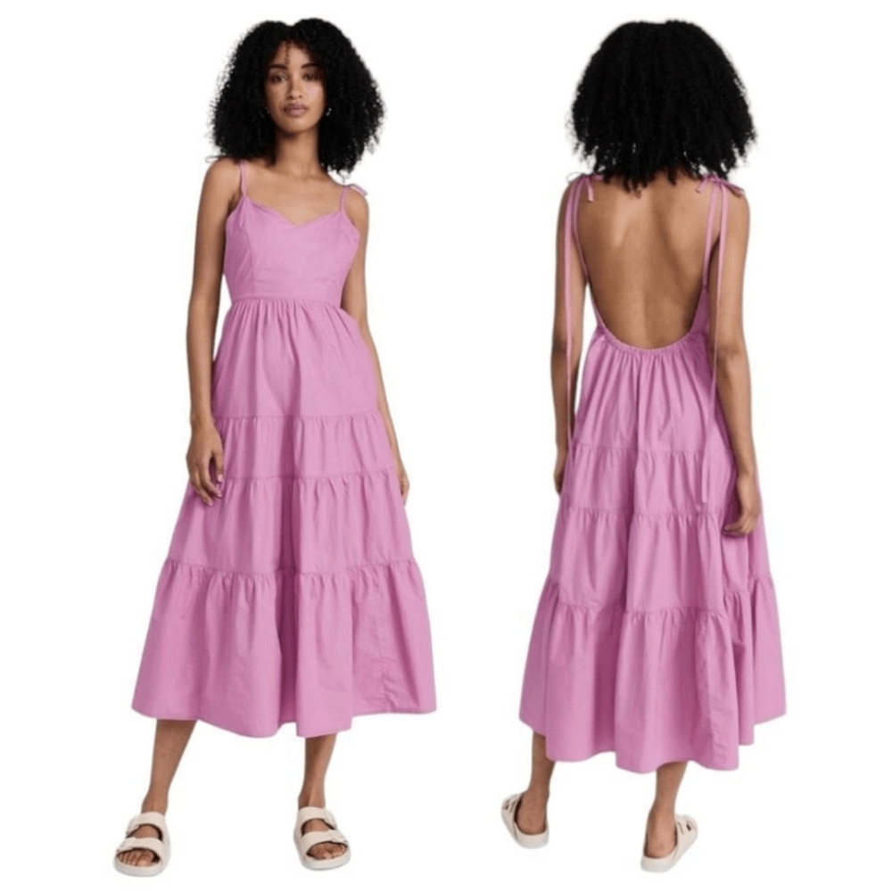 Madewell Pink Maxi Dress